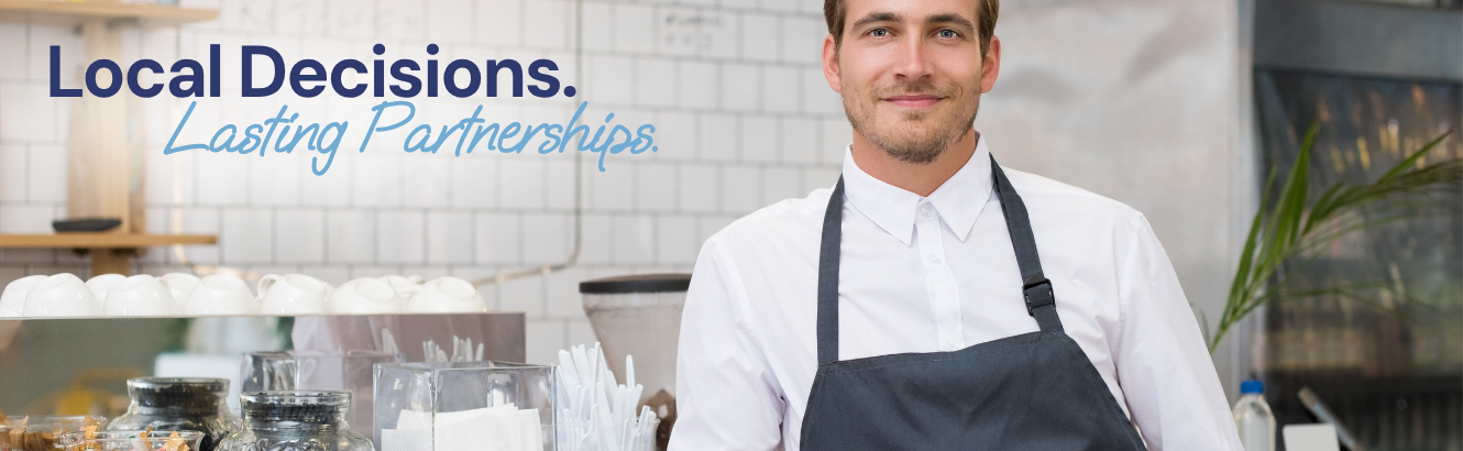 Business Owner in a coffee shop.